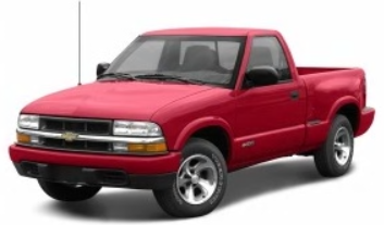CHEVROLET   S 10 año 1995|1996|1997|1998|1999|2000|2001|2002|2003 motor L4 CIL. vol. De desplazamiento 2.2L