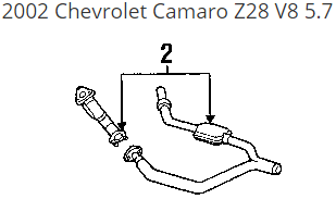 CHEVROLET  CAMARO Z28  año 1998|1999|2000|2001|2002 motor V8 CIL. vol. De desplazamiento 5.7L