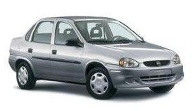 CHEVROLET   CHEVY MONZA año 1997|1998|1999|2000|2001|2002|2003 motor L4 CIL. vol. De desplazamiento 1.6L