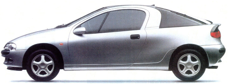 CHEVROLET   TIGRA año 1999 motor L4 CIL. vol. De desplazamiento 1.6L