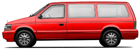 CHRYSLER TOWN AND COUNTRY año 1993|1994|1995 motor V6 CIL. vol. De desplazamiento 3.8L