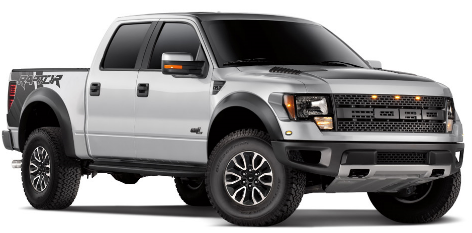 FORD  LOBO SVT RAPTOR año 2011|2012|2013|2014 motor V8 CIL. vol. De desplazamiento 6.2L