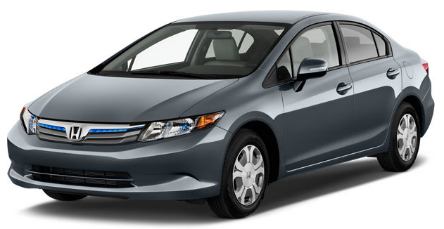 HONDA CIVIC HIBRIDO  año 2012|2013 motor L4 CIL. vol. De desplazamiento 1.5L