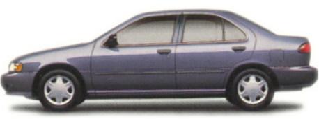 NISSAN  SENTRA GST y GSX año 1996|1997|1998|1999|2000 motor L4 CIL. vol. De desplazamiento 1.6L
