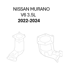 NISSAN  MURANO  año 2022|2023|2024|2025 motor V6 CIL. vol. De desplazamiento 3.5L