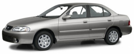 NISSAN SENTRA SE     año 2001 motor L4 CIL. vol. De desplazamiento 2.0L