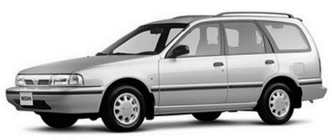 NISSAN TSUBAME año 1993|1994|1995|1996|1997|1998|1999|2000|2001|2002|2003|2004 motor L4 CIL. vol. De desplazamiento 1.6L