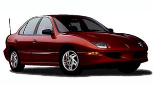 PONTIAC   SUNFIRE SEDAN año 1997|1998|1999|2000|2001|2002 motor L4 CIL. vol. De desplazamiento 2.4L