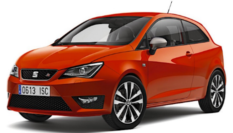 SEAT  IBIZA STYLE (3 ptas) año 2013|2014|2015|2016|2017 motor L4 CIL. vol. De desplazamiento 1.6L