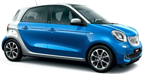 SMART   FORFOUR PASSION TURBO 90HP año 2017|2018 motor L3 CIL. vol. De desplazamiento 1.0L
