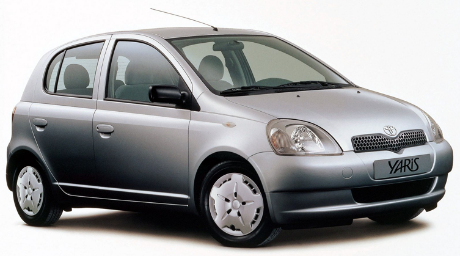 TOYOTA   YARIS HB  año 2004|2005 motor L4 CIL. vol. De desplazamiento 1.3L