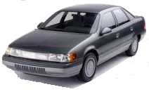 MERCURY  SABLE año 1994|1995 motor V6 CIL. vol. De desplazamiento 3.0L