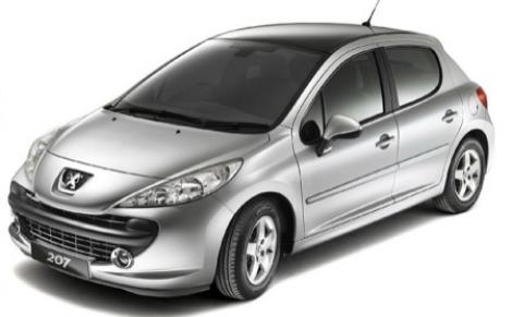 PEUGEOT  207 COMPACT año 2009|2010|2011 motor L4 CIL. vol. De desplazamiento 1.4L