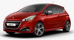 PEUGEOT  208 GT TURBO año 2018 motor L4 CIL. vol. De desplazamiento 1.5L