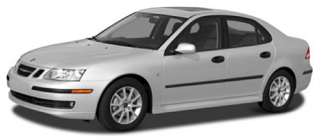 SAAB  9-3 AERO TURBO año 2006 motor L4 CIL. vol. De desplazamiento 2.3L