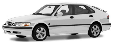 SAAB   9-3 185 HP TURBO año 2001|2002 motor L4 CIL. vol. De desplazamiento 2.0L
